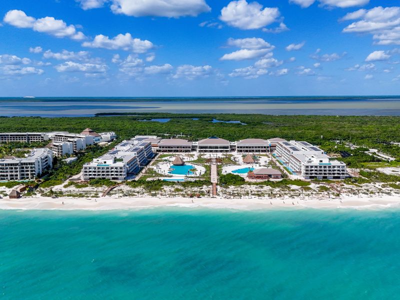 Ocean Allure Costa Mujeres Resort Aerial