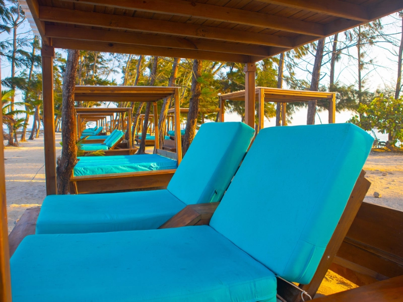 Beach Sitting Area