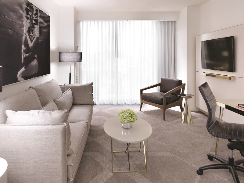 Premier King Suite Living Area