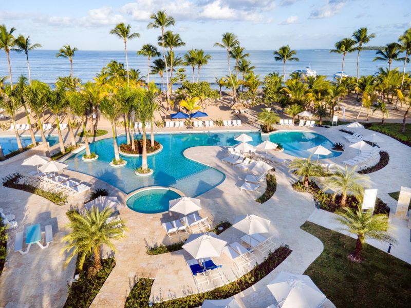 Viva Miches Pool Beach Aerial