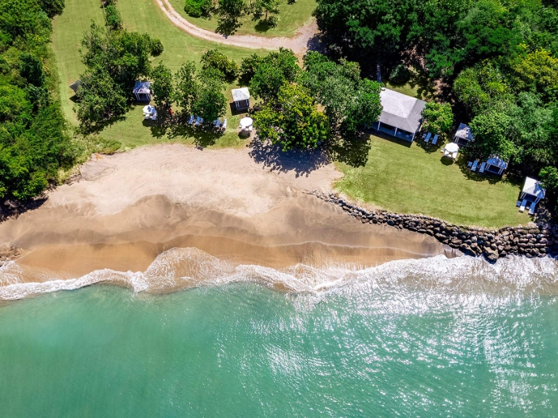 Beach Aerial View