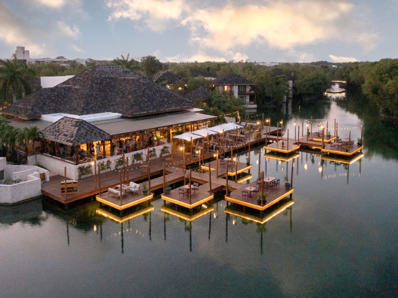 Restaurant Aerial View