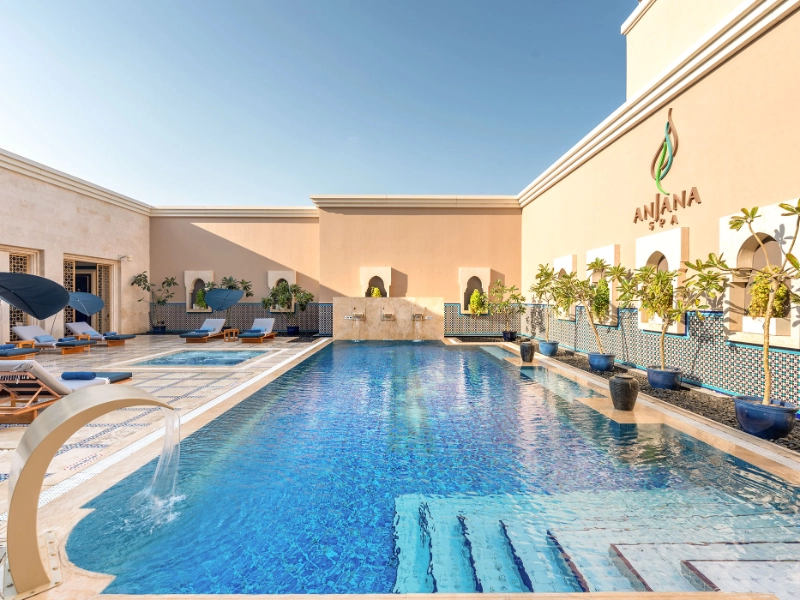 Anjana Spa Pool Area