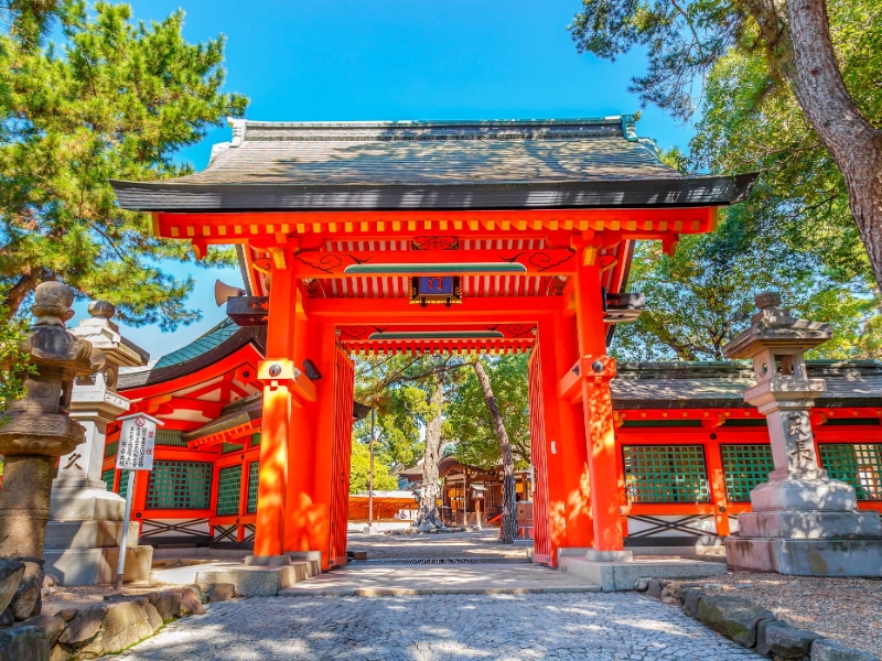 Sumiyoshi Taisha Shrine