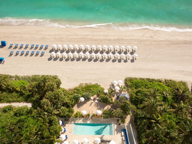 Pool Beach overhead