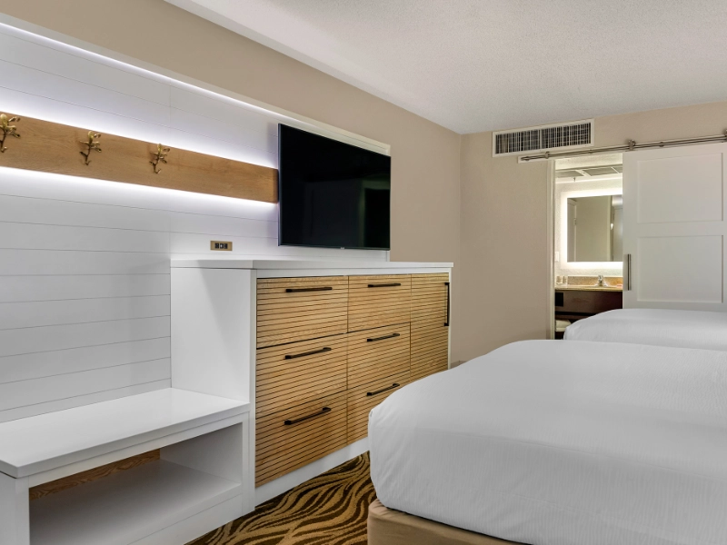 Two Double Beds