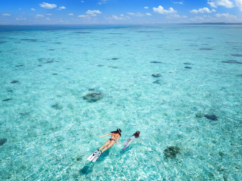 Snorkeling Meeru Island Maldives