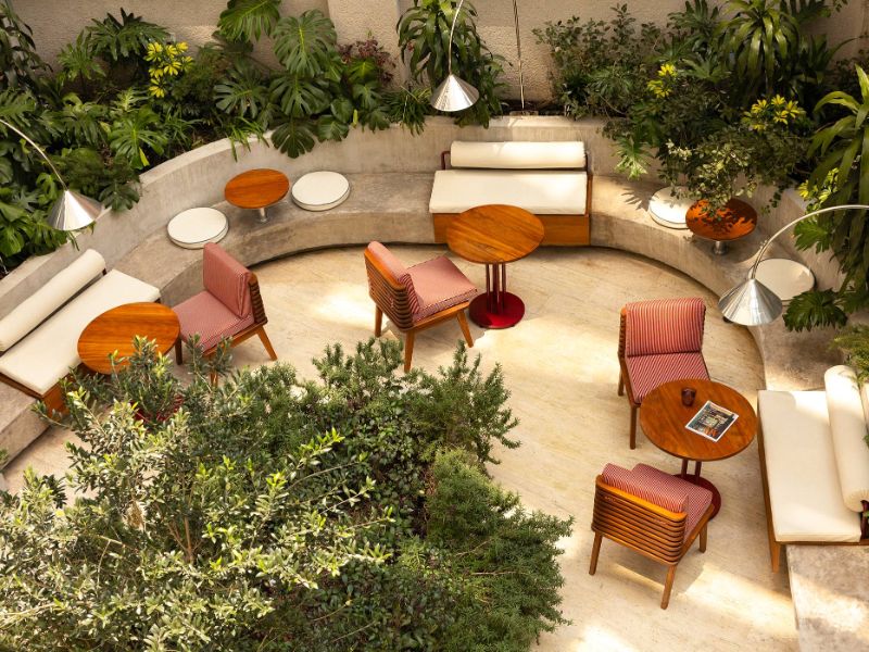 Open Living Lounge Terrace