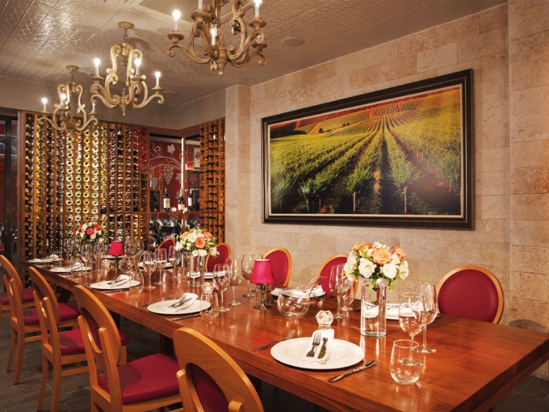 Wine Cellar–Private Dining