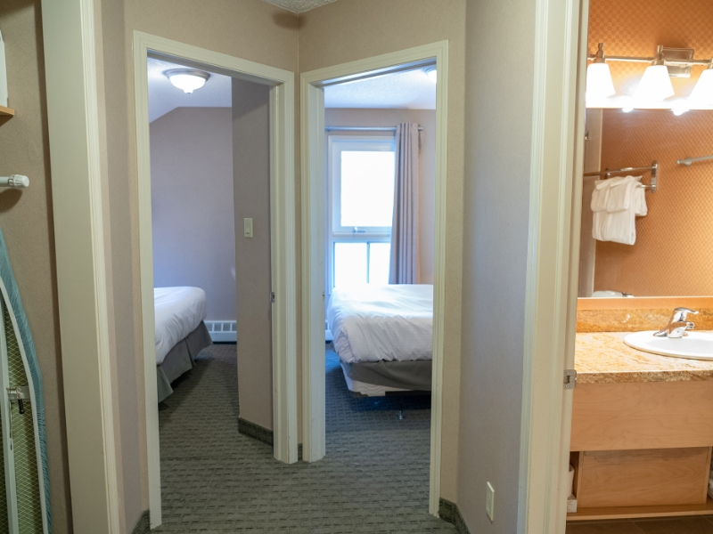 Two Bedroom Condo Hallway
