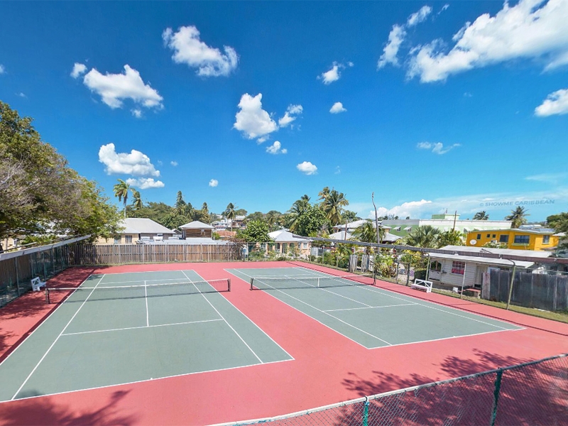 Tennis courts
