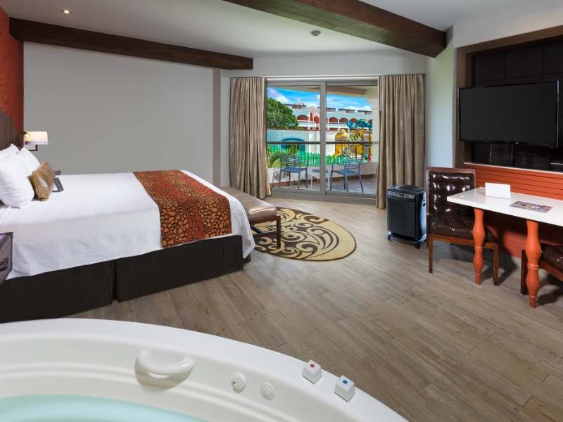 Deluxe Gold King Bed