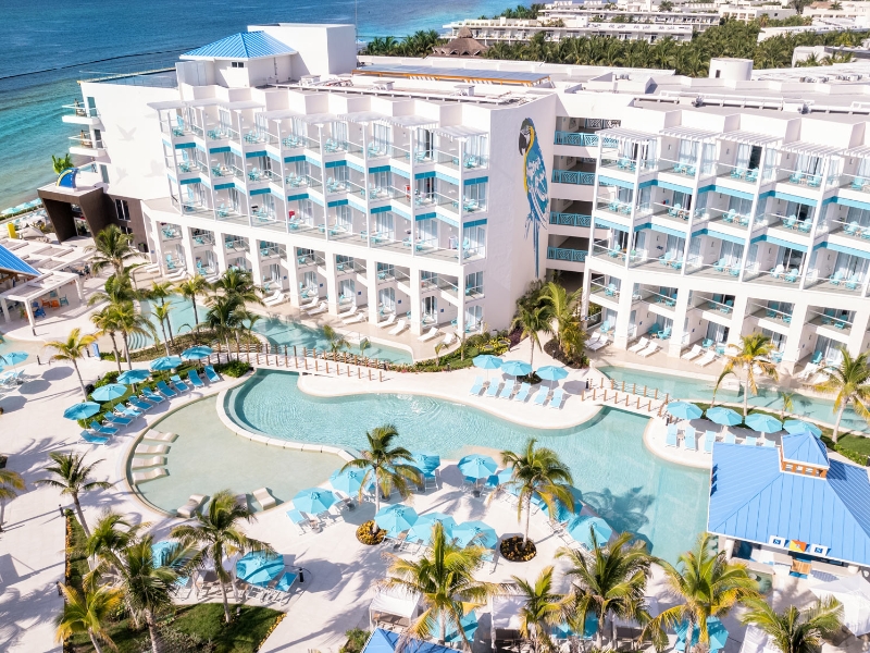 Aerial at Margaritaville Island Reserve Riviera Maya