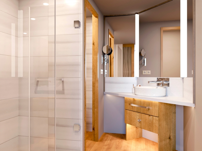 Deluxe Room Bathroom