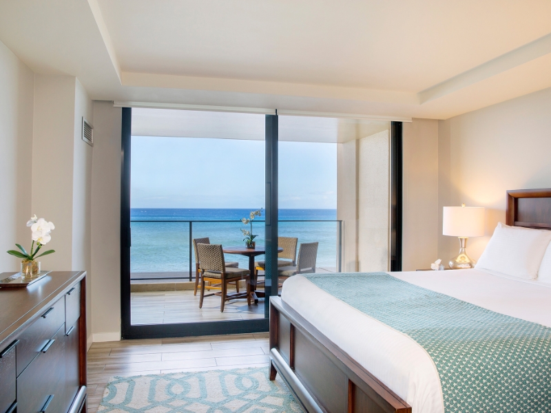 Two Bedroom Two Bath Oceanfront Premium Bedroom