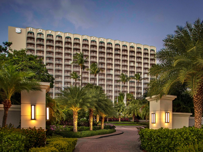 Hotel Front at Nigth