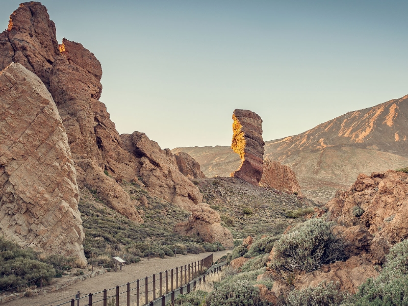 Teide National Park Volcanic Landscape