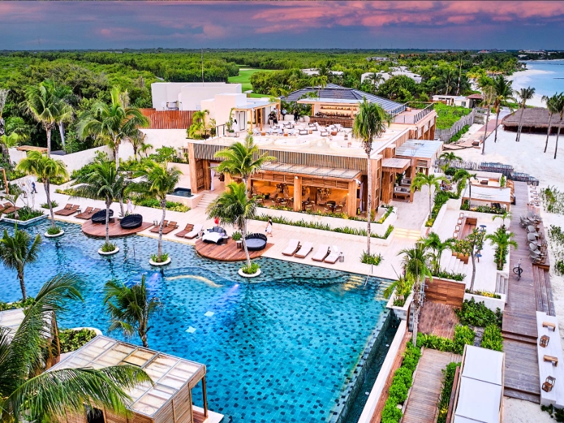 Pool Aerial View