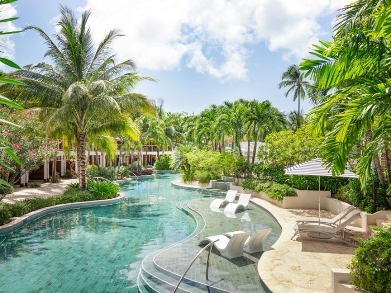 Sandals Halcyon Beach Lazy Pool