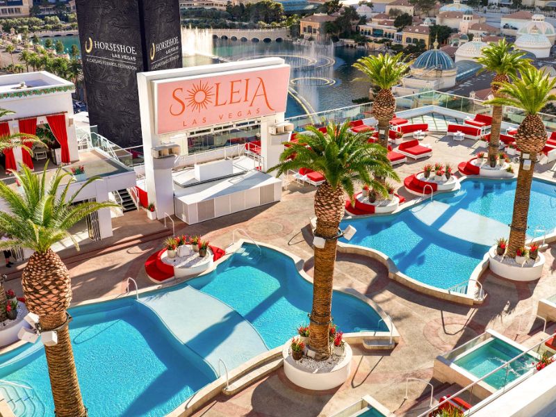Aerial View Pool