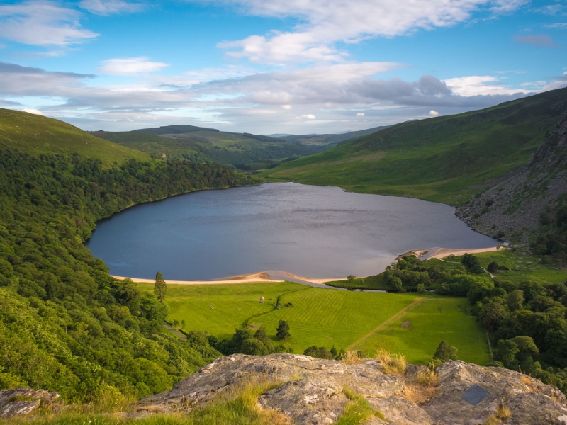 Lough Tay lake
