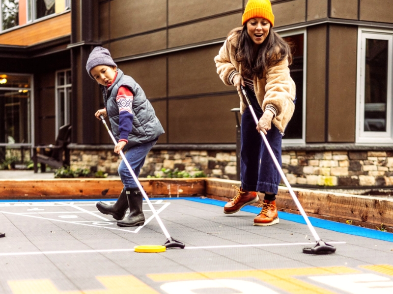 Shuffleboard Court