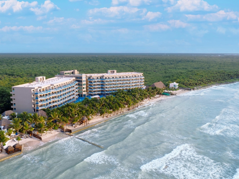 Aerial view of El Dorado Seaside Suites
