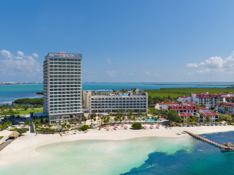 Aerial of Breathless Cancun Soul