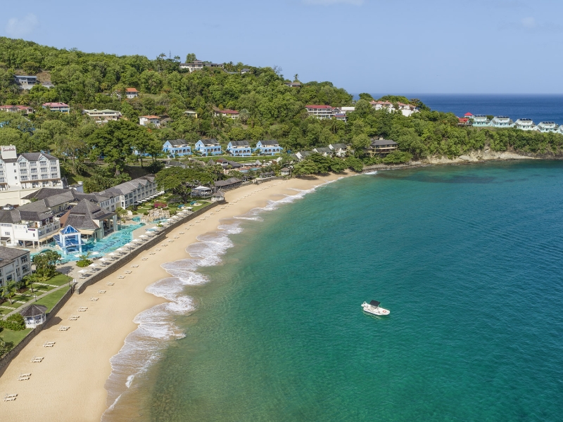 Sandals Regency LaToc Resort on the beach
