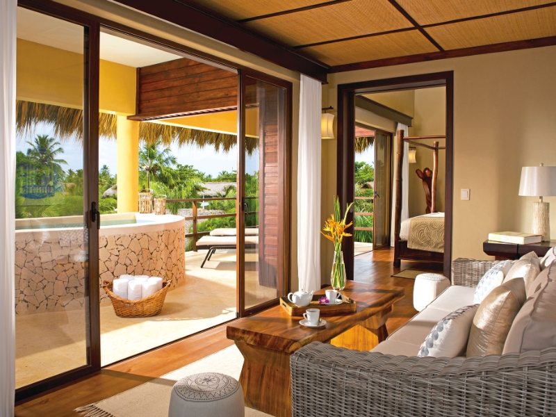 Penthouse Suite Ocean View Living Room Terrace