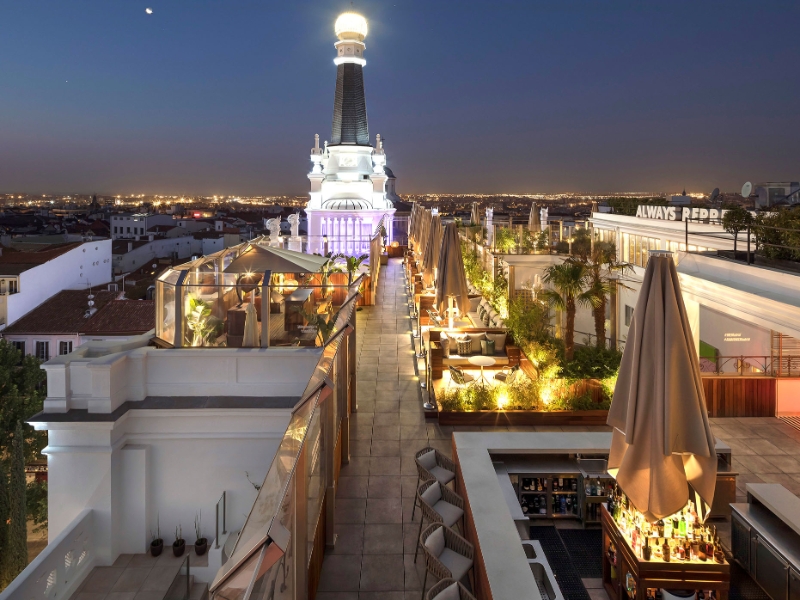 Radio Bar Night Panoramic