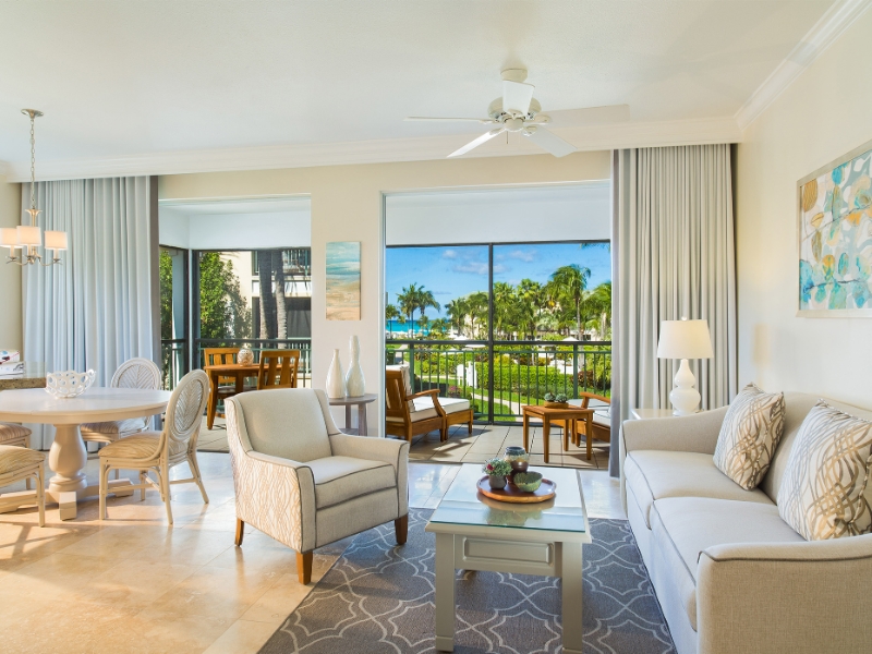 Ocean View Living Dining Room