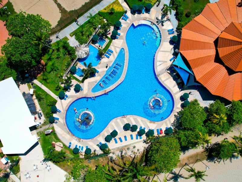 Aerial Pool View
