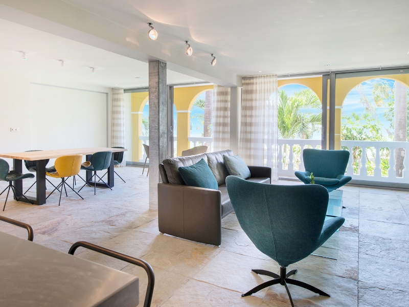 Nic Moller Suite living room