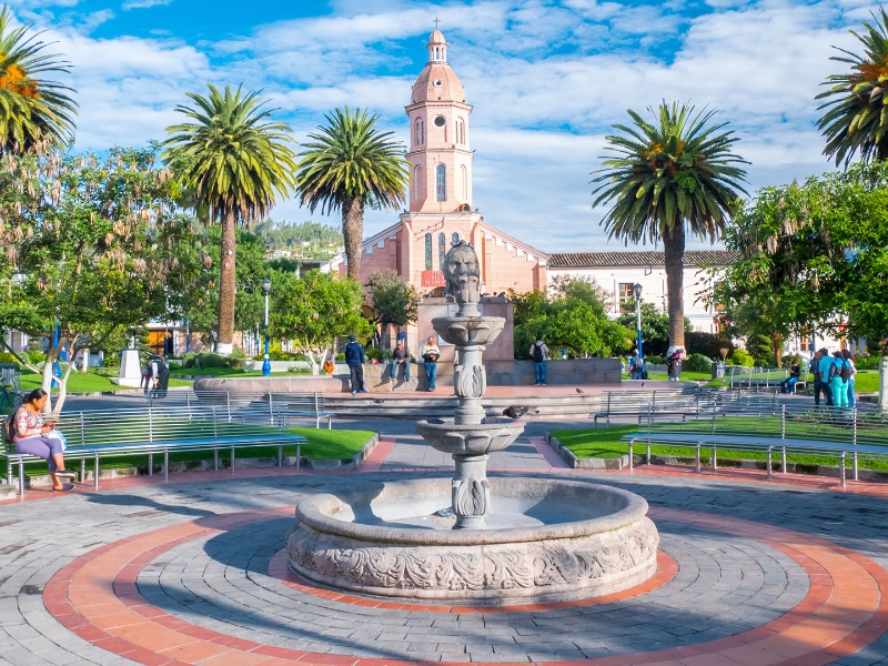 Simon Bolivar Park Otavalo