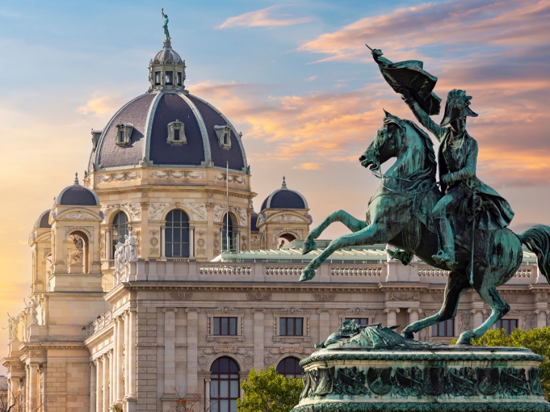 Archduke Cahrles Heldenplatz Square