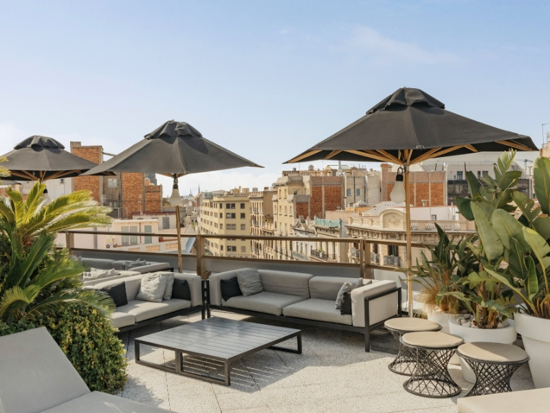 Hotel roof spain
