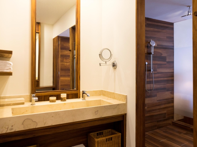 Guest Bathroom Walk In Shower