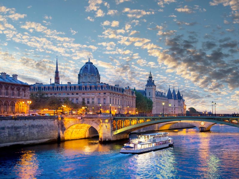 Paris at night