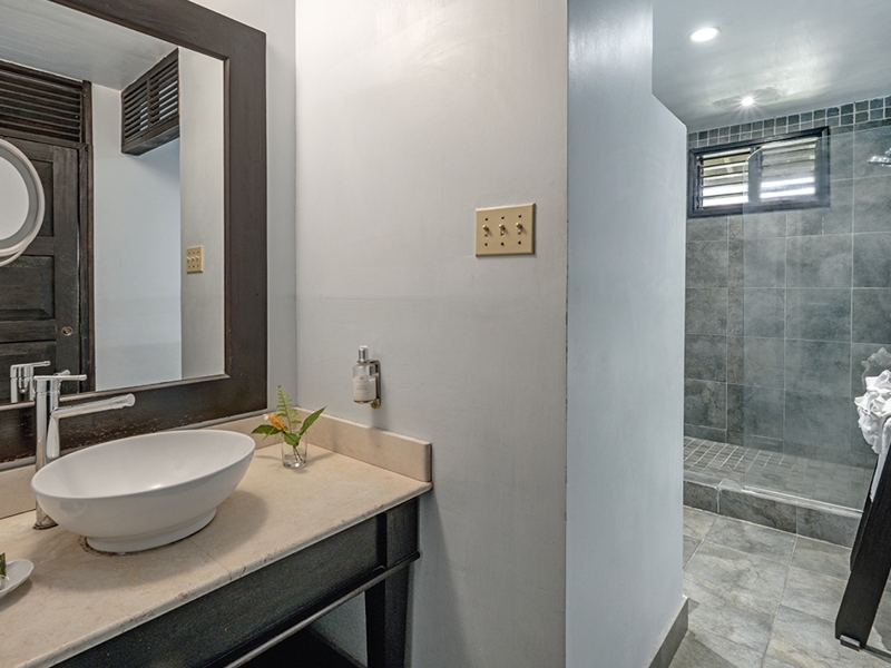 Treetop suites bathroom