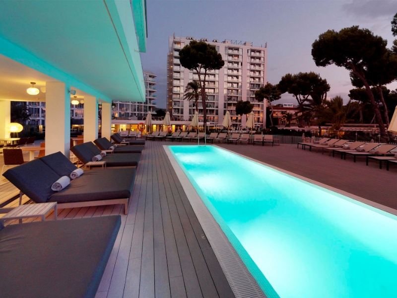 Pool at Night