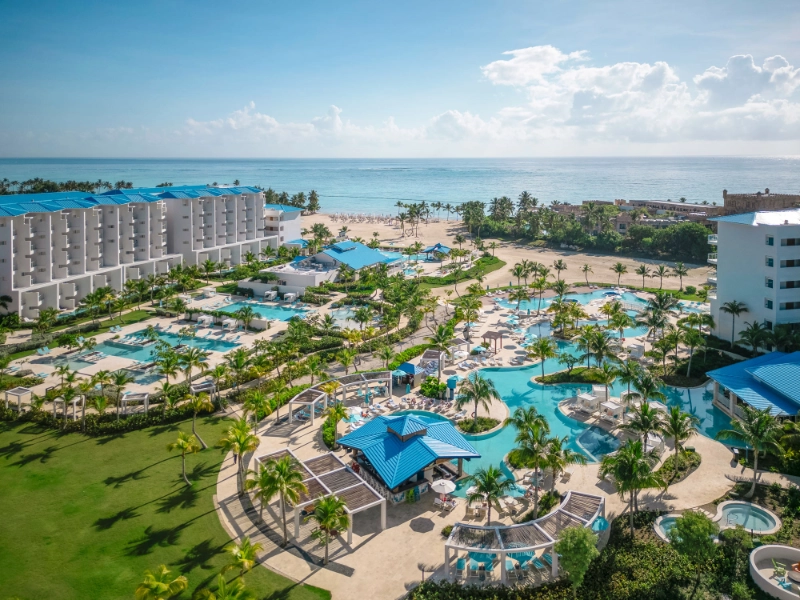 Vue aérienne du Dreams CapCana Resort