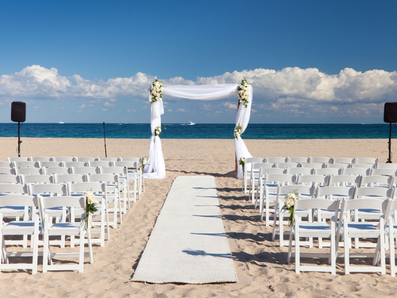 Beachfront Wedding