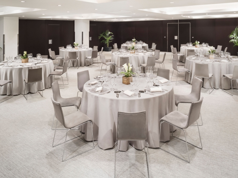 Meetings Studio IV Banquet SetUp