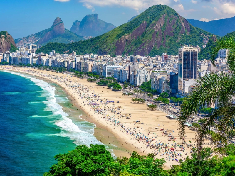 Copacabana Beach Rio de Janeiro