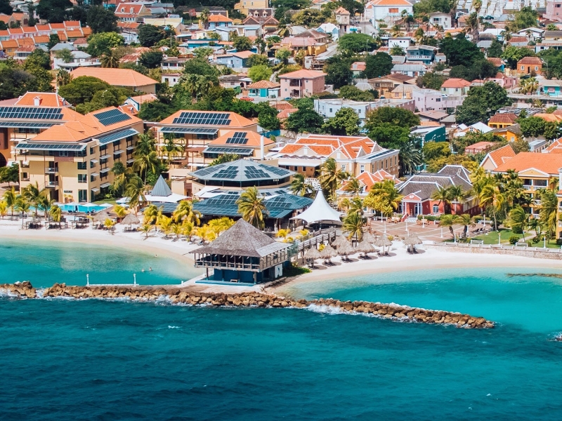 Beach Hotel Aerial