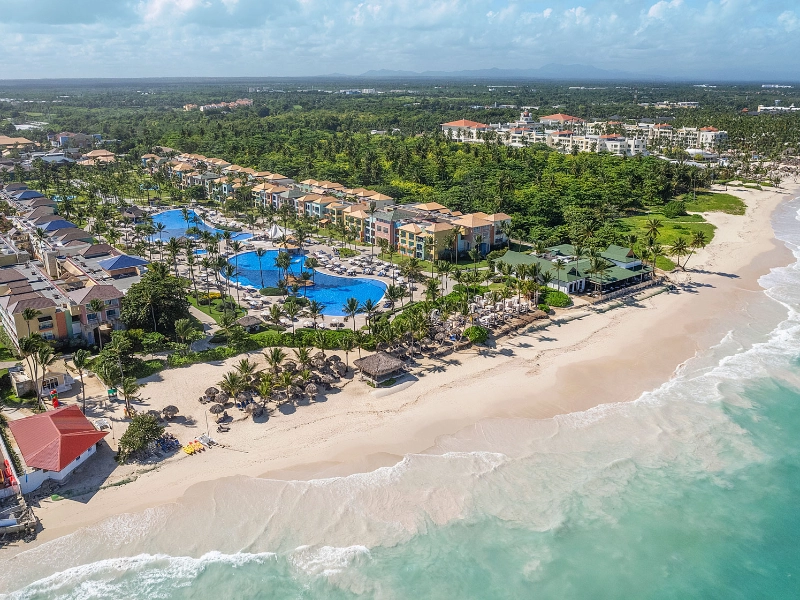 Ocean Blue Sand Beach Aerial