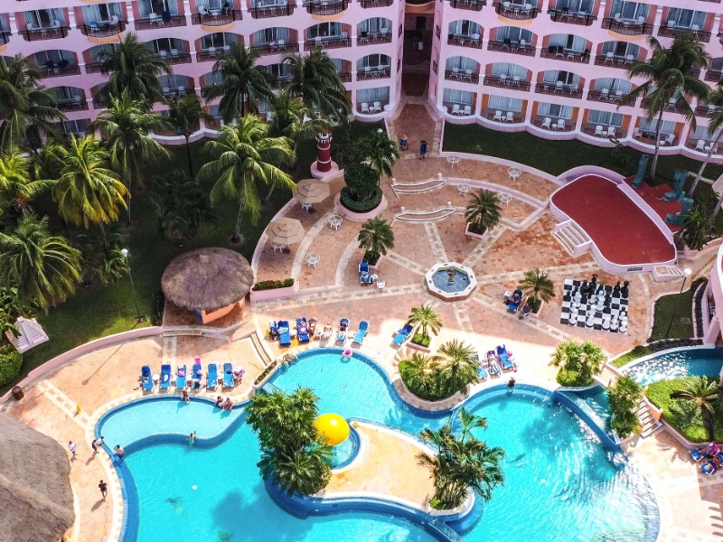 Pool Aerial View