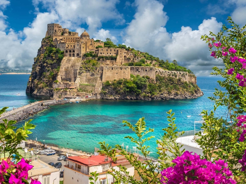 Aragonese Castle Ischia Island