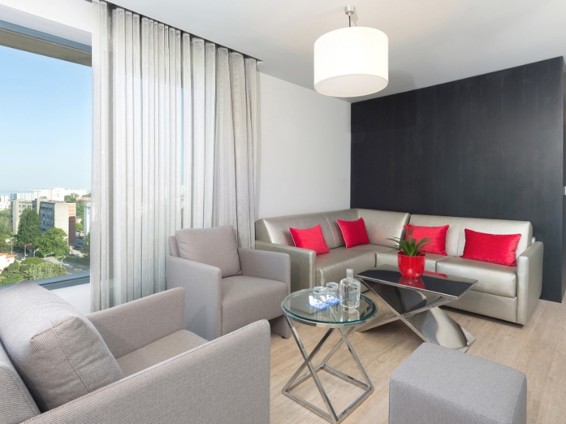 Presidential Suite Living